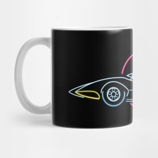 Speed racer neon style Mug